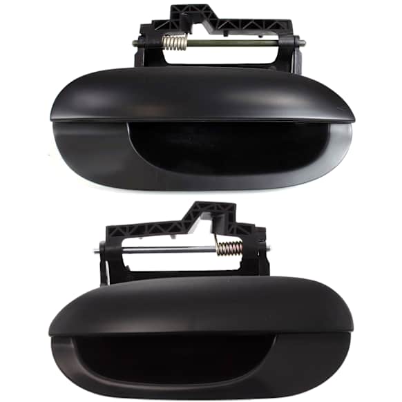 1998 BMW 540i - Rear, Driver and Passenger Side Primed Exterior Door Handle, Without Key Hole, Sedan
