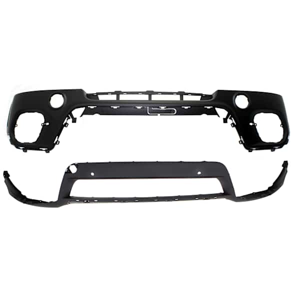 Front, Upper and Lower Bumper Covers, Primed, CAPA CERTIFIED