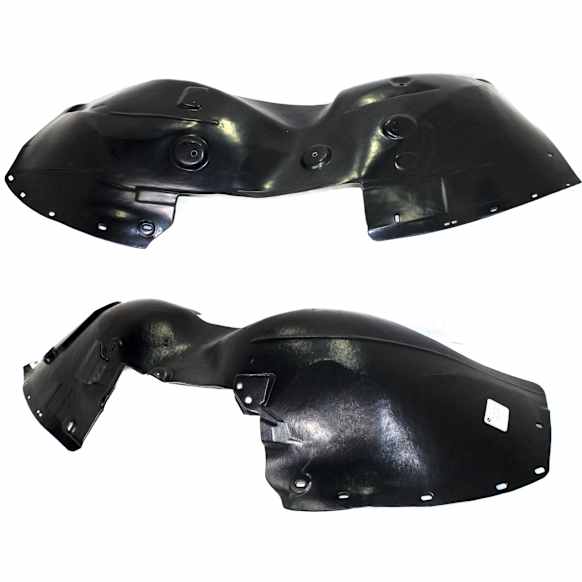 Front, Driver and Passenger Side, Fender Liner
