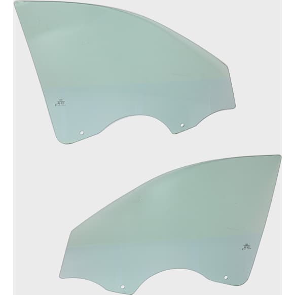 2013-2015 Chevrolet Malibu - Front, Driver and Passenger Side Door Glasses, Green Tint, Replaces NAGS No. DD12363 GTNN, DD12364 GTNN