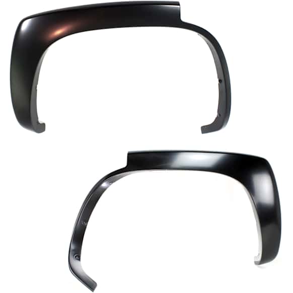 2000-2006 GMC Yukon - Rear, Driver and Passenger Side Fender Flares, Quarter Panel Mounted; Primed