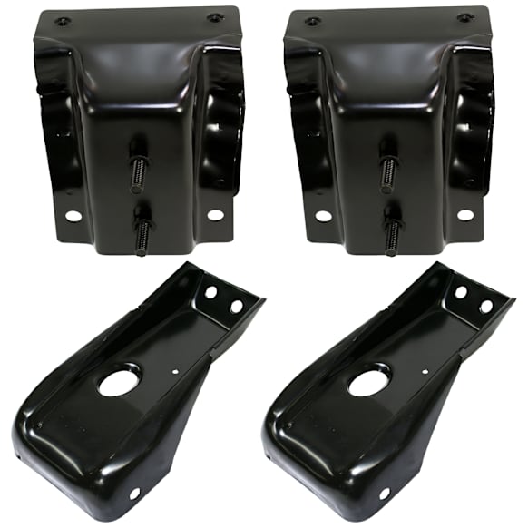 Rear, Driver and Passenger Side, Inner and Outer Bumper Bracket