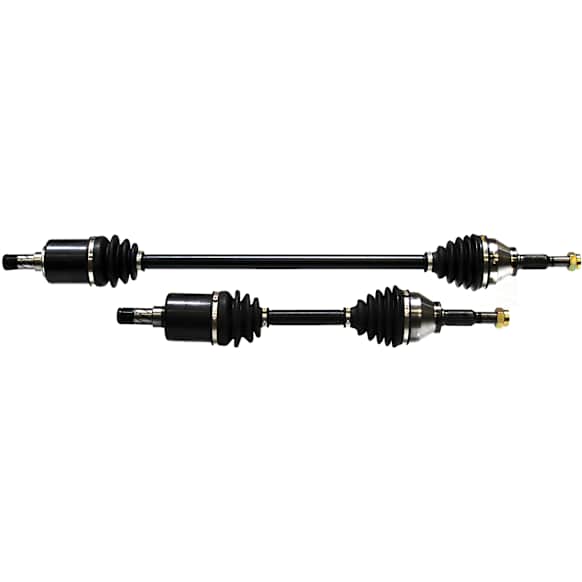 Front, Driver and Passenger Side Axle Assembly, Automatic CVT Transmission