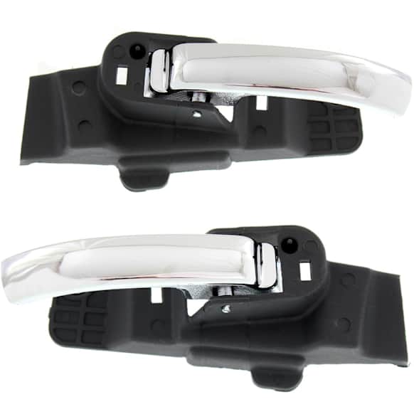 2011-2016 Chrysler 200 - Front, Driver and Passenger Side Interior Door Handles, Chrome, Without Door Lock Hole