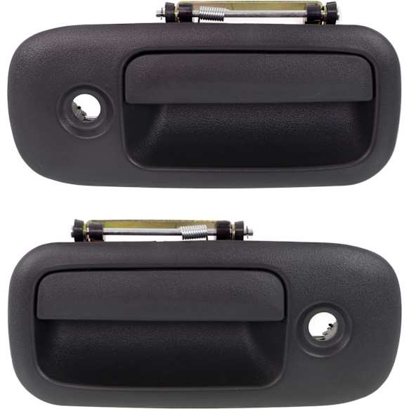 2016 Chevrolet Express 3500 - Front, Driver and Passenger Side Textured Black Exterior Door Handle