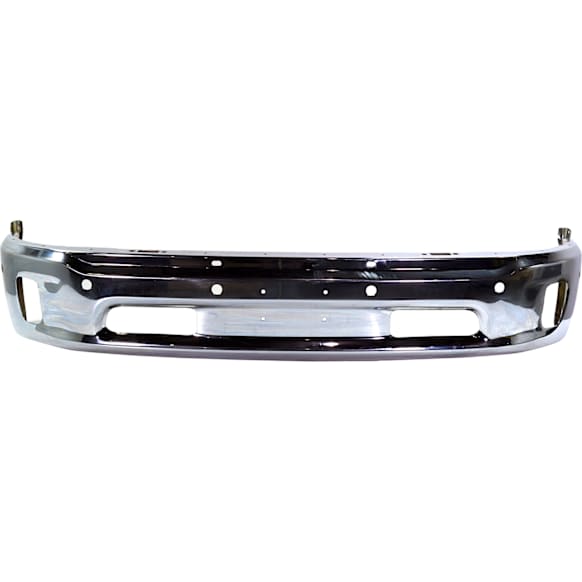 2014-2018 Ram 1500 - Front, Lower Bumper, Chrome, Two-Piece Bumper Type, For Models with Parking Aid Sensors and Fog Lights