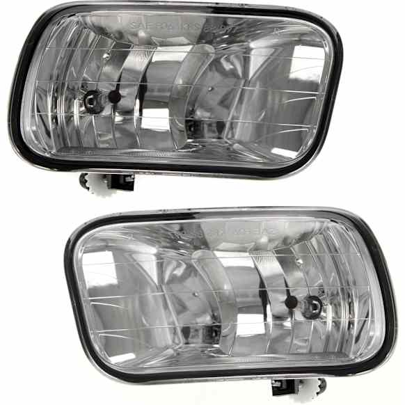 2011-2018 Ram 2500 - Front, Driver and Passenger Side Fog Lights, With Bulb(s), Halogen, CAPA CERTIFIED