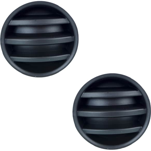 2008-2014 Dodge Challenger - Fog Light Cover - Front, Driver and Passenger Side, Textured Black