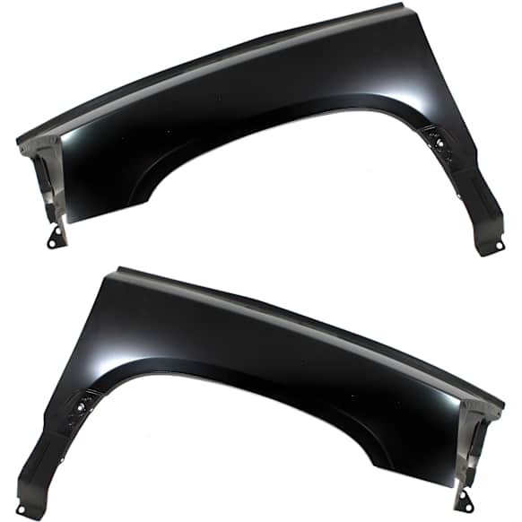 Front, Driver and Passenger Side Fenders, With Antenna Hole