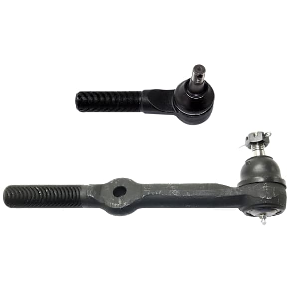 At Pitman Arm; Front, Driver Side, Outer Tie Rod End