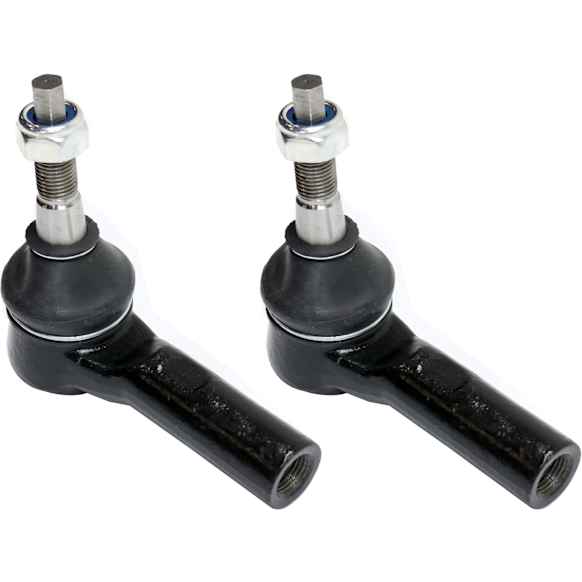 Front, Driver and Passenger Side, Outer Tie Rod Ends