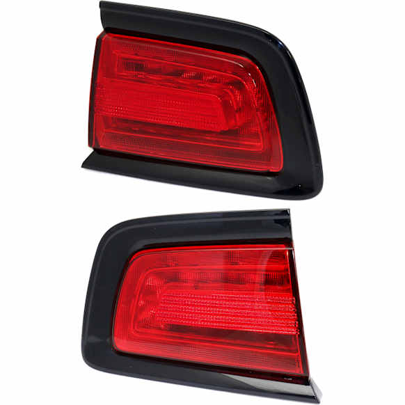 Driver and Passenger Side, Outer LED Tail Light, With bulb(s), OE Replacement