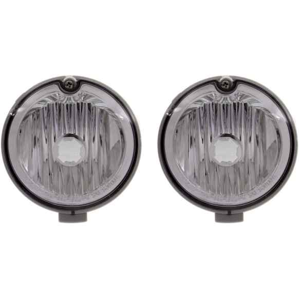 Front, Driver and Passenger Side Fog Lights, Without Bulb(s), Halogen