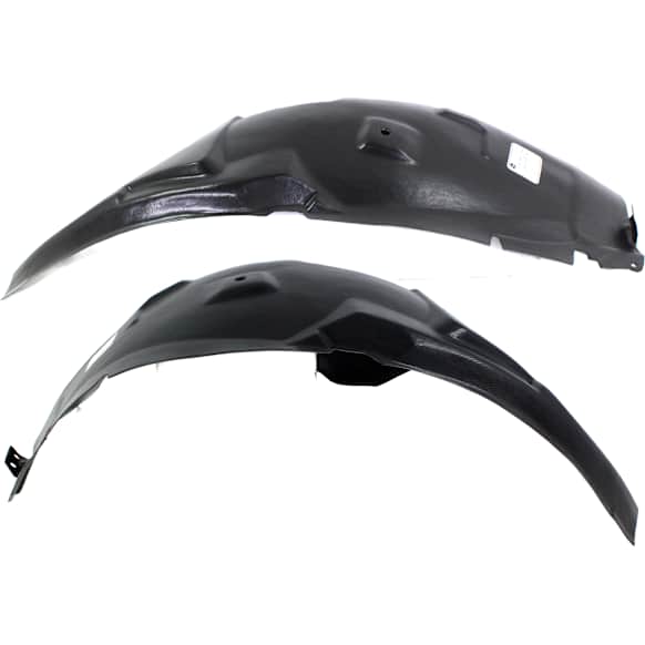 2010-2014 Ford Mustang - Front, Driver and Passenger Side, Front Section, Fender Liner