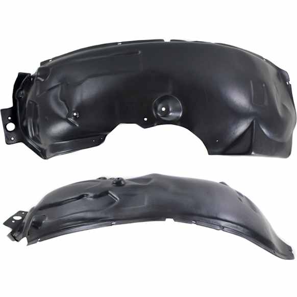 Front, Driver and Passenger Side, Fender Liner