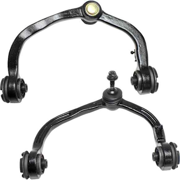 Front, Driver and Passenger Side, Upper Control Arms