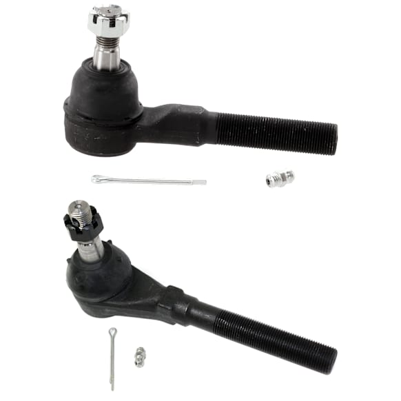 Front, Driver and Passenger Side, Outer Tie Rod End, RWD