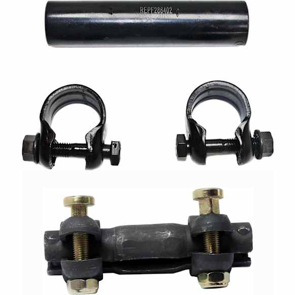 Front, Driver and Passenger Side Tie Rod Adjusting Sleeves