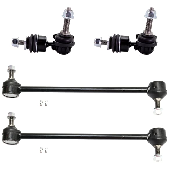 Front and Rear, Driver and Passenger Side Sway Bar Links