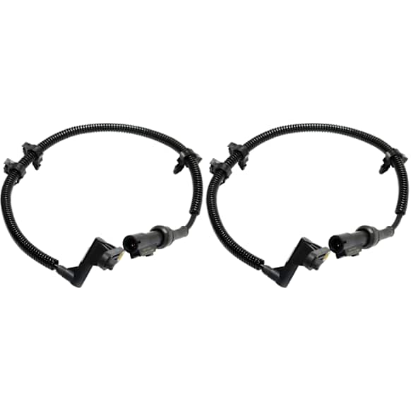 Rear, Driver and Passenger Side ABS Speed Sensors, With Stability Control