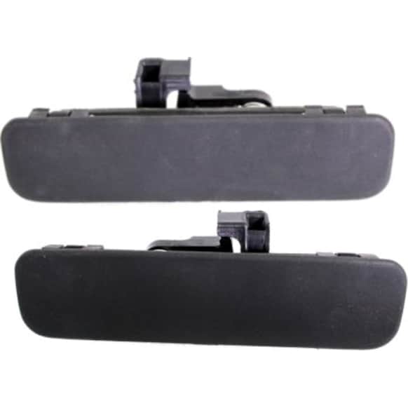 2003-2021 Ford E-450 Super Duty - Front, Driver and Passenger Side Textured Black Exterior Door Handle, Without Key Hole