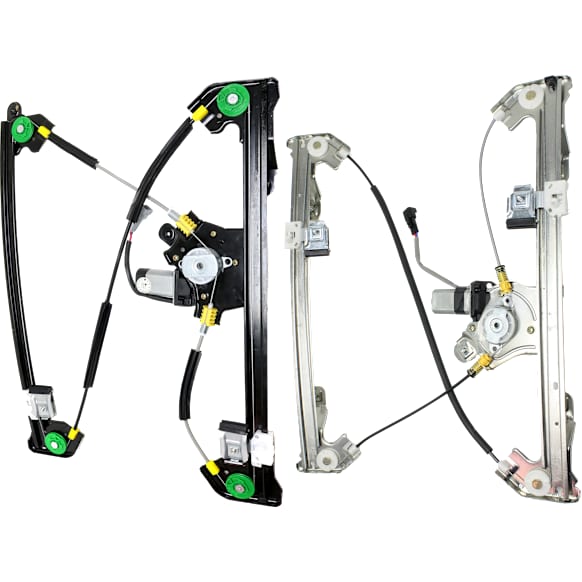 Front and Rear, Passenger Side Power Window Regulators, with Motors, Crew Cab Pickup