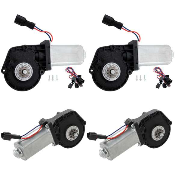 Front and Rear, Driver and Passenger Side Window Motor