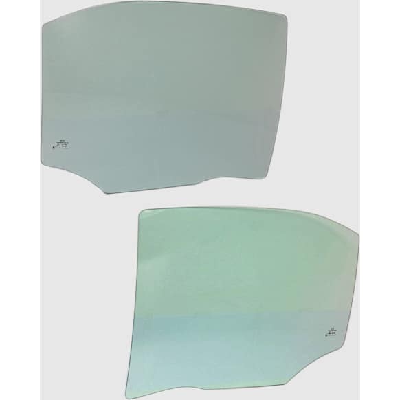 2007 Mercury Milan - Rear, Driver and Passenger Side Door Glass, Sedan, 4-Door, Green Tint, DD10923 GTNN, DD10924 GTNN