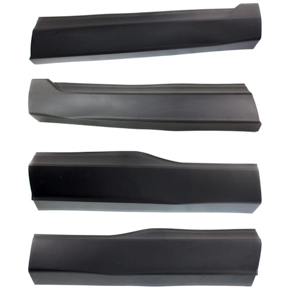 Front and Rear, Driver and Passenger Side Door Molding and Beltlines