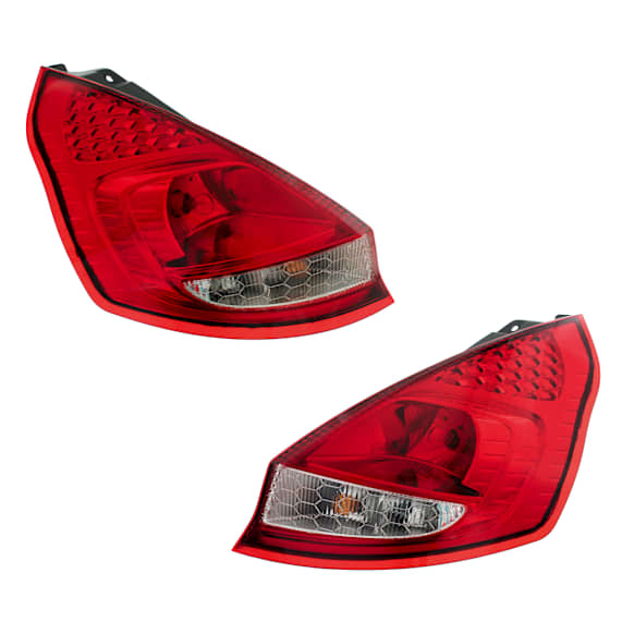 Driver and Passenger Side Halogen Tail Light, With bulb(s), OE Replacement