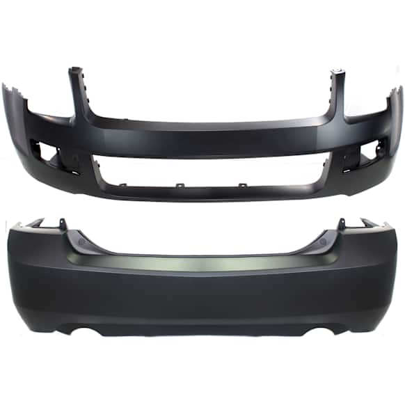2006-2009 Ford Fusion - Front and Rear Primed Bumper Cover