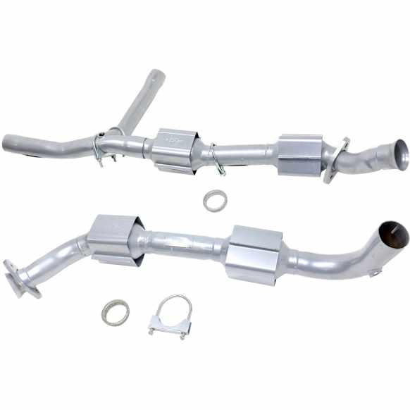 Driver and Passenger Side Catalytic Converters, Federal EPA Standard, 46-State Legal (Cannot ship to CA, CO, NY or ME)