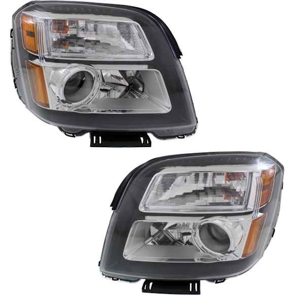 Driver and Passenger Side Halogen Headlight, With bulb(s), OE Replacement, Sport Utility, CAPA Certified
