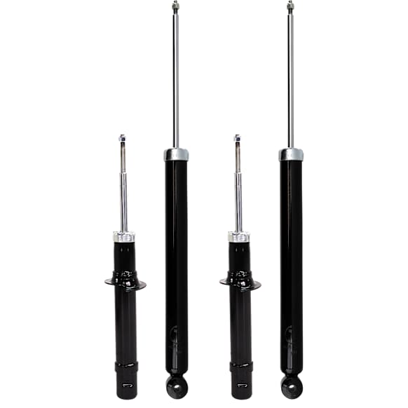 Front and Rear, Driver and Passenger Side Shock and Bare Strut