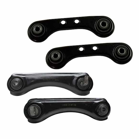 Rear, Driver and Passenger Side, Upper and Lower Control Arms