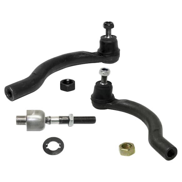 Front, Driver and Passenger Side, Inner and Outer Tie Rod End