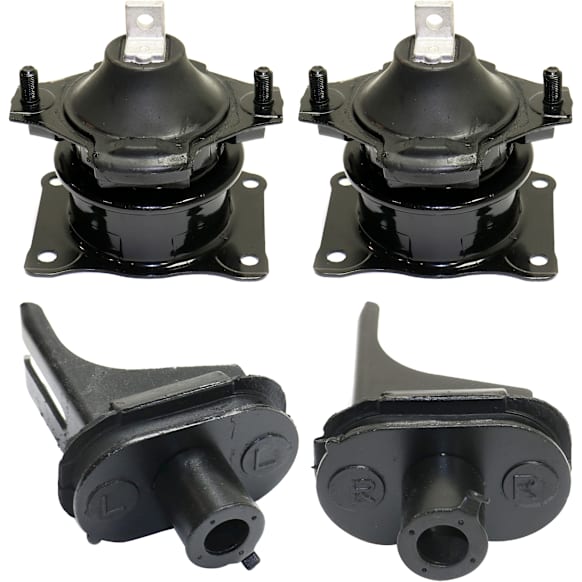 2004-2008 Acura TL - Front, Driver Side, Center Motor Mount, Set of 4
