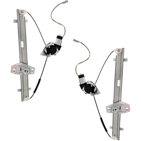 2005 Honda Pilot - Rear, Driver and Passenger Side Power Window Regulator, With Motor
