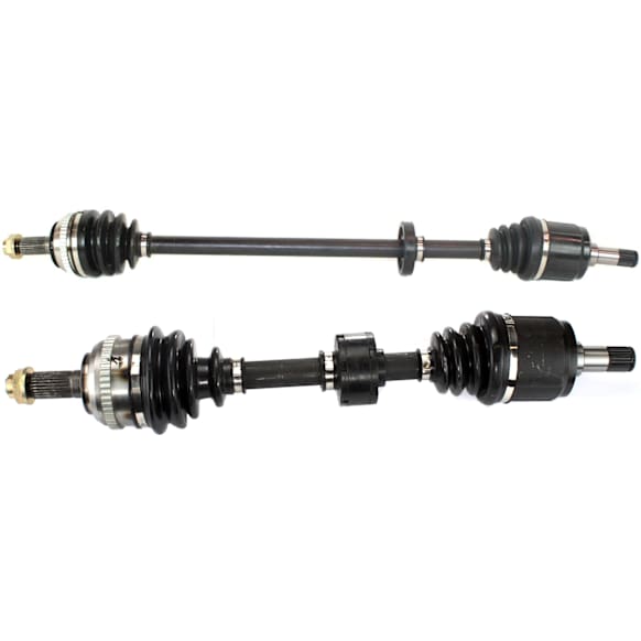 Front, Driver and Passenger Side Axle Assemblies, 1.7L Engine, Automatic Transmission