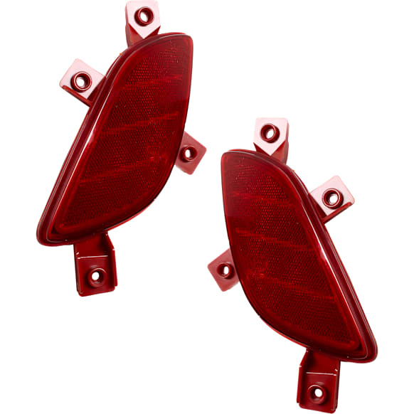 Rear, Driver and Passenger Side Bumper Reflector