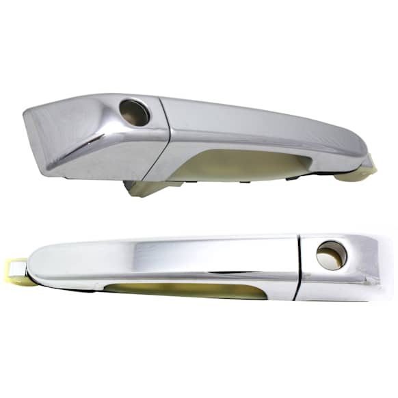 Front, Driver and Passenger Side Chrome Exterior Door Handle, With Key Hole, Mini Passenger Van