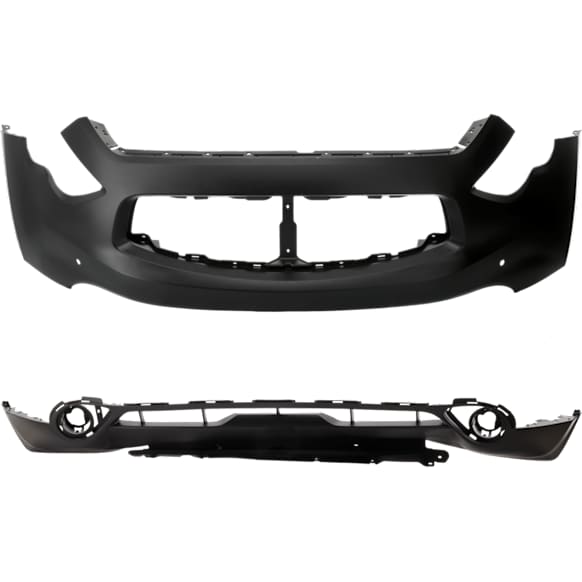 Sport Utility Front, Upper and Lower Upper - Primed, Lower - Textured Bumper Cover