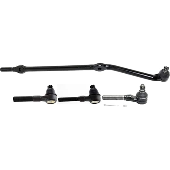 Front, Driver and Passenger Side, Inner and Outer Tie Rod Ends