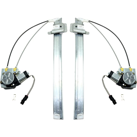 2005 Jeep Liberty - Rear, Driver and Passenger Side Power Window Regulator, With Motor