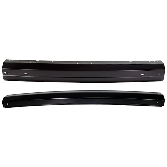 Sport Utility Rear and Front Bumper Painted Black
