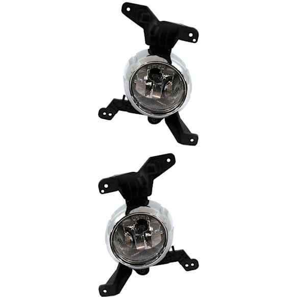 2013 Kia Sorento - Front, Driver and Passenger Side Halogen Fog Light, With bulb(s), For Models Without Sport Package, CAPA Certified