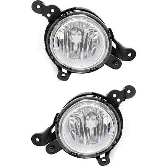 2016 Kia Soul + - Front, Driver and Passenger Side Halogen Fog Light, With bulb(s), For Models Without Driver Assist System