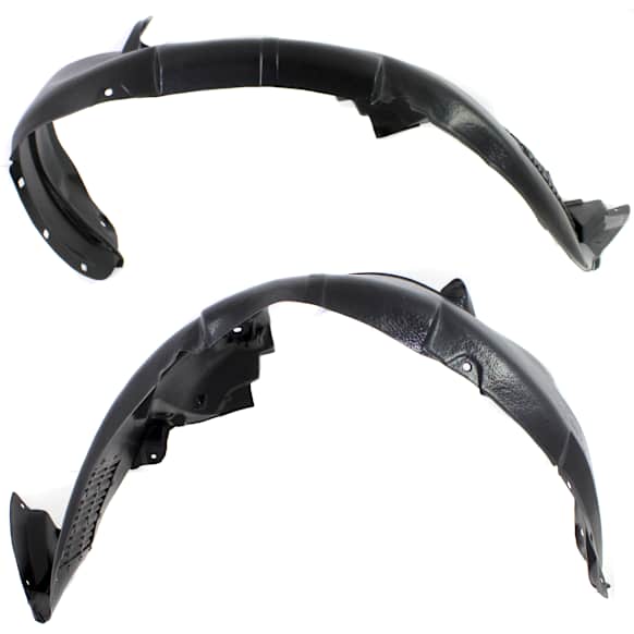 2011 Kia Soul - Front, Driver and Passenger Side Fender Liner, For Models With Moulding