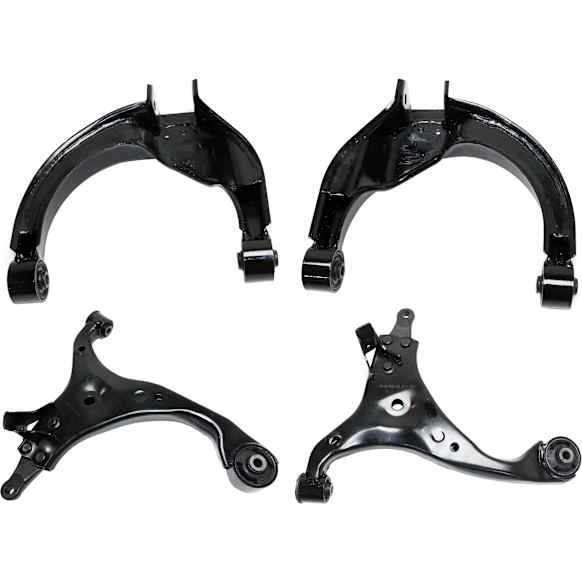 Front and Rear, Driver and Passenger Side, Upper and Lower Control Arms, FWD