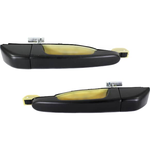Rear, Driver and Passenger Side Primed Exterior Door Handle, Without Key Hole, Mini Passenger Van